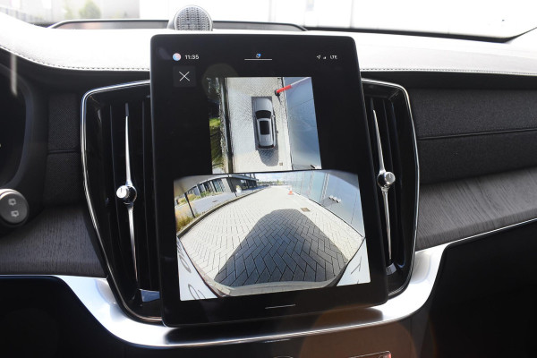 Volvo XC90 T8 455PK Plug-in hybrid AWD Ultra Dark / Bowers & Wilkins / Luchtvering / Head-Up Display / 360 Camera / Massagestoelen / Elektrisch bedienbare stoelen met geheugen / Stoelventilatie / Nappaleder / Elektrisch uitklapbare trekhaak / Gelamineerde ruiten