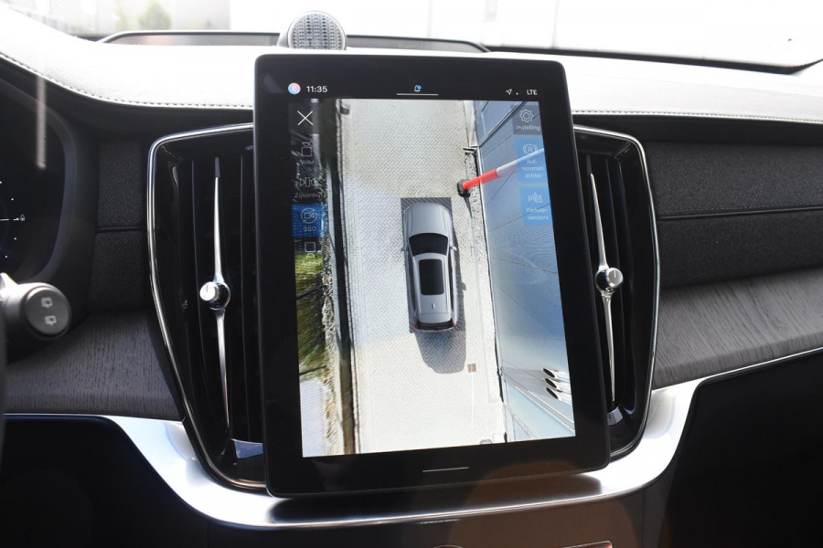 Volvo XC90 T8 455PK Plug-in hybrid AWD Ultra Dark / Bowers & Wilkins / Luchtvering / Head-Up Display / 360 Camera / Massagestoelen / Elektrisch bedienbare stoelen met geheugen / Stoelventilatie / Nappaleder / Elektrisch uitklapbare trekhaak / Gelamineerde ruiten