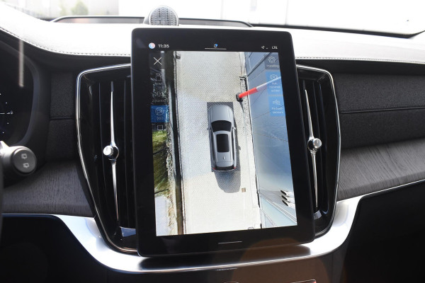 Volvo XC90 T8 455PK Plug-in hybrid AWD Ultra Dark / Bowers & Wilkins / Luchtvering / Head-Up Display / 360 Camera / Massagestoelen / Elektrisch bedienbare stoelen met geheugen / Stoelventilatie / Nappaleder / Elektrisch uitklapbare trekhaak / Gelamineerde ruiten
