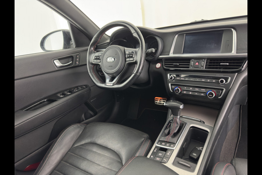 Kia Optima Sportswagon 1.7 CRDi GT-Line (INCL-BTW)  Aut. *PANO | LEATHER | FULL-LED | HARMAN/KARDON-AUDIO  | ADAPTIVE-CRUISE | BLINDSPOT | TOPVIEW | KEYLESS | HEATED-COMFORTSEATS | NAVI-FULLMAP | SHIFTPADDLES | PRIVACY-GLASS | DAB