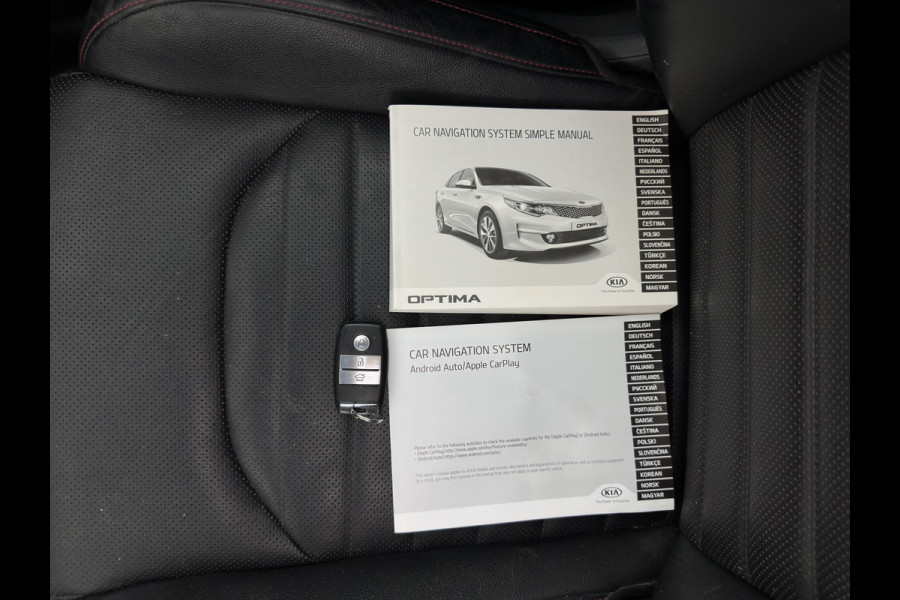 Kia Optima Sportswagon 1.7 CRDi GT-Line (INCL-BTW)  Aut. *PANO | LEATHER | FULL-LED | HARMAN/KARDON-AUDIO  | ADAPTIVE-CRUISE | BLINDSPOT | TOPVIEW | KEYLESS | HEATED-COMFORTSEATS | NAVI-FULLMAP | SHIFTPADDLES | PRIVACY-GLASS | DAB
