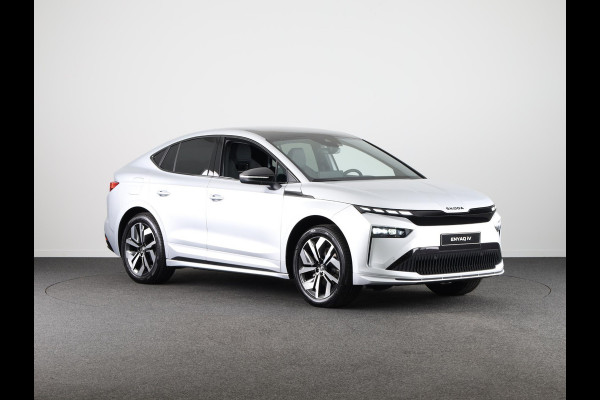 Škoda Enyaq Coupé Sportline 204 pk | Elektrisch verstelbare voorstoel met geheugen | Panoramadak | Parkeercamera | Dode hoek detectie