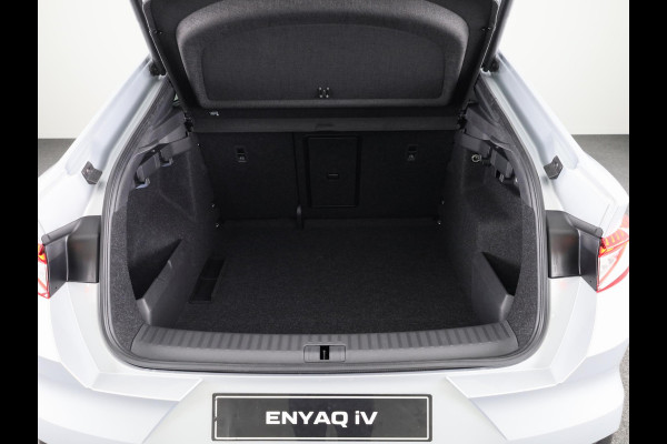 Škoda Enyaq Coupé Sportline 204 pk | Elektrisch verstelbare voorstoel met geheugen | Panoramadak | Parkeercamera | Dode hoek detectie