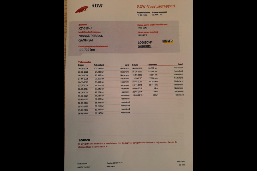 Nissan QASHQAI 1.2 Tekna + | Pano | Trekhaak | NAP | Leder | 360Cam | Navi | Climate | LED | Onderhoudshistorie |