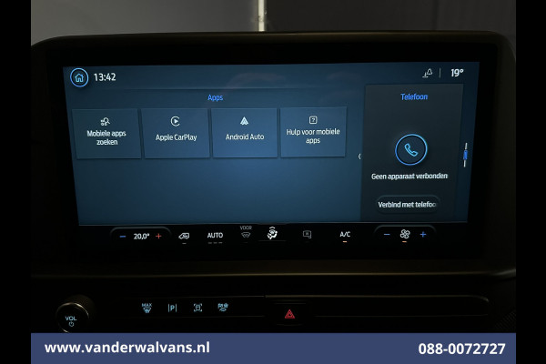Ford Transit Custom 2.0 TDCI L1H1 Euro6 Airco | Camera | LED | Apple Carplay | Cruisecontrol Verwarmde Voorruit, Android Auto, Parkeersensoren, Bijrijdersbank