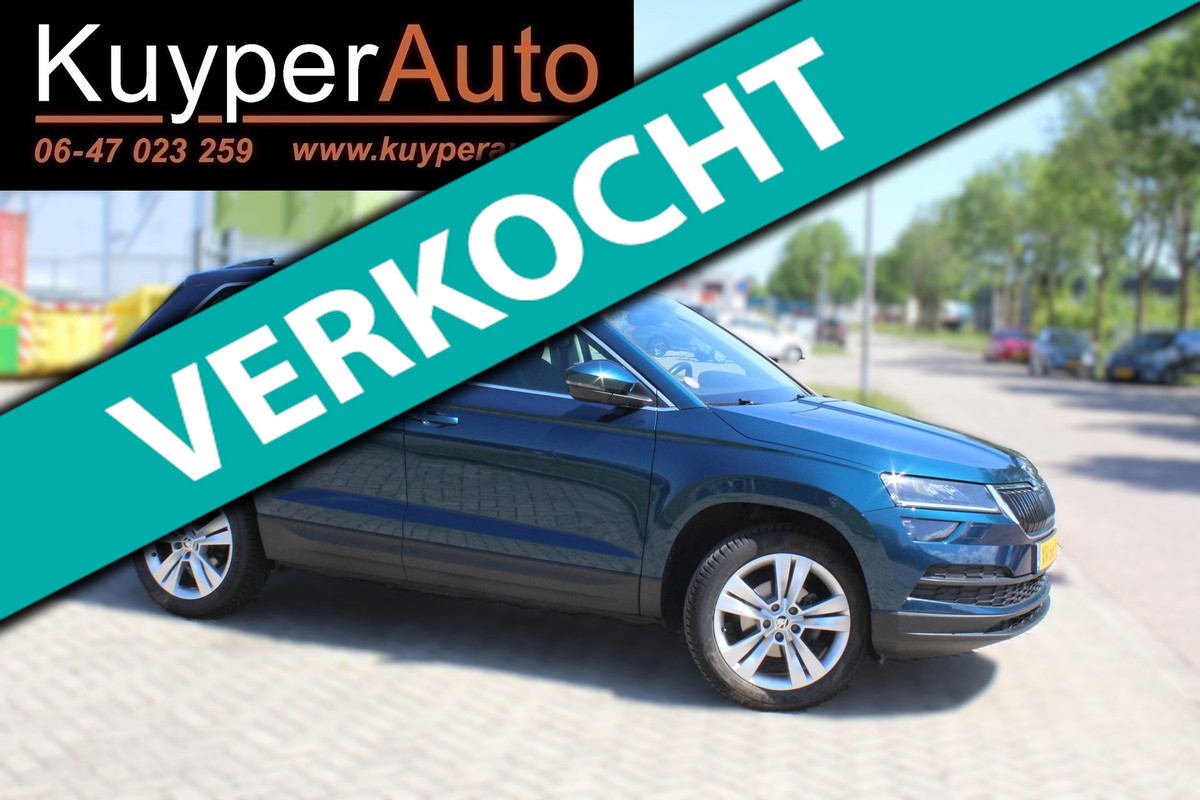 Škoda Karoq 1.0 TSI Style NETTE VOLLE AUTO nap AFNEEMBARE TREKHAAK CAMERA