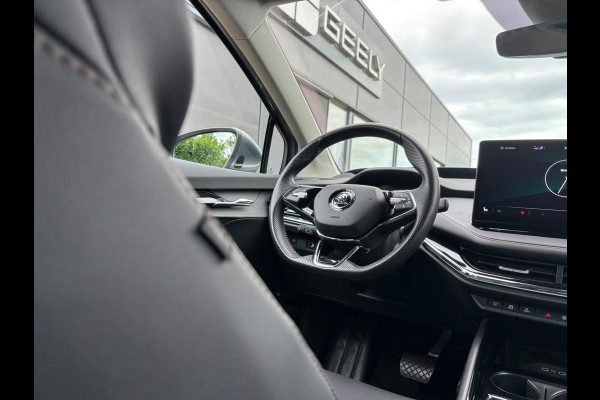 Škoda ENYAQ iV Business Edition 80 Design Selection Suite 204PK | SOH 94% | Wegklapbare Trekhaak | Warmtepomp | Navigatie | 360-Graden Camera | 20" LMV | Elektr. Klep