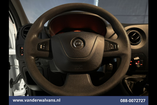 Opel Movano 2.3 CDTI 146pk L2H2 Euro6 Airco | Camera | Omvormer | Imperiaal | Navigatie 2500kg Trekhaak, Cruisecontrol, Parkeersensoren, Bijrijdersbank