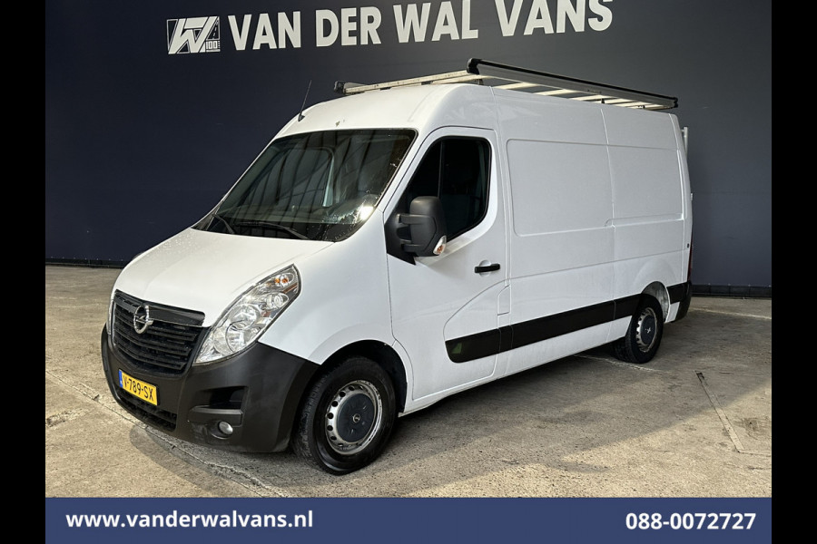 Opel Movano 2.3 CDTI 146pk L2H2 Euro6 Airco | Camera | Omvormer | Imperiaal | Navigatie 2500kg Trekhaak, Cruisecontrol, Parkeersensoren, Bijrijdersbank