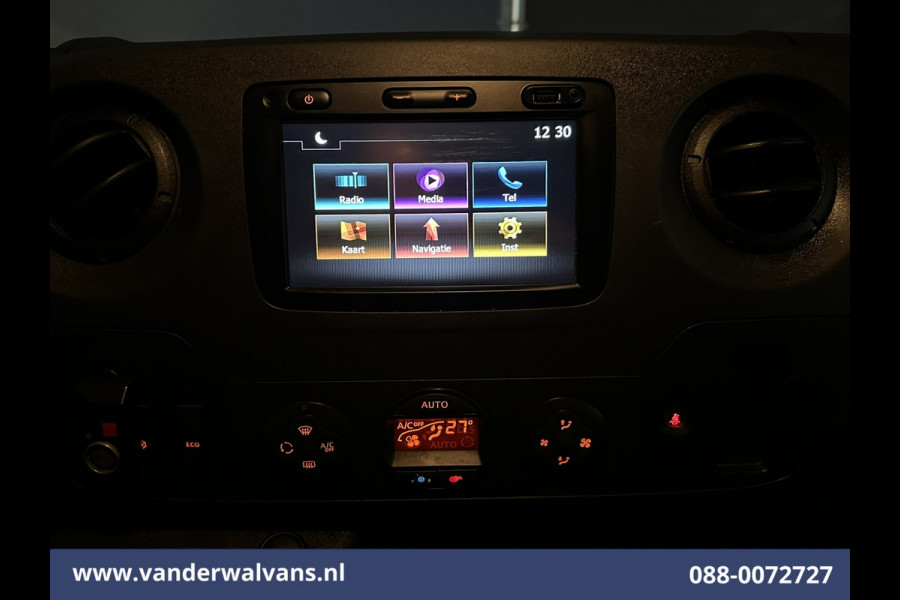 Opel Movano 2.3 CDTI 146pk L2H2 Euro6 Airco | Camera | Omvormer | Imperiaal | Navigatie 2500kg Trekhaak, Cruisecontrol, Parkeersensoren, Bijrijdersbank