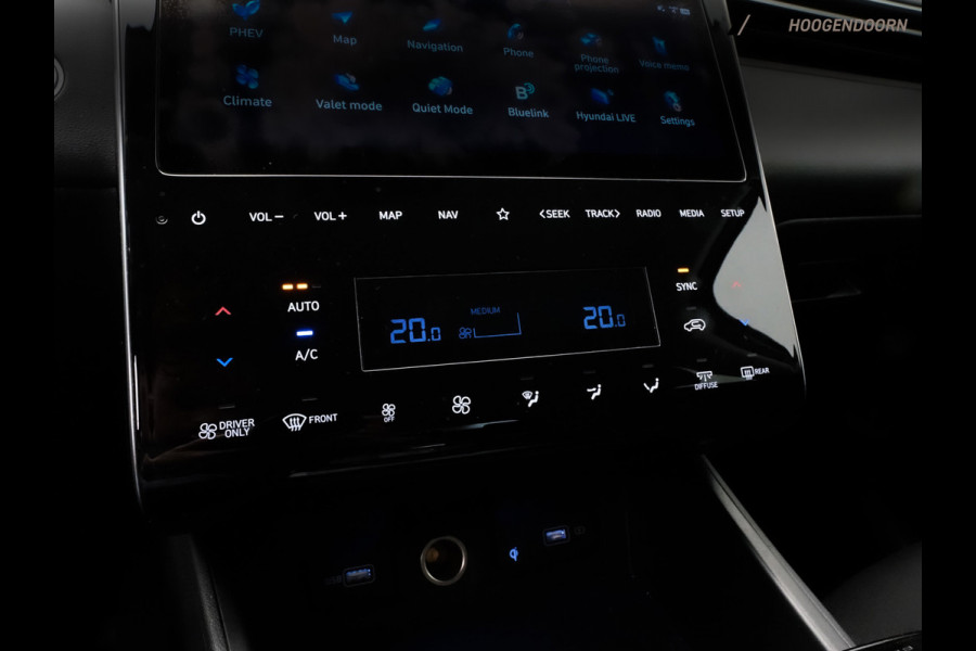 Hyundai Tucson 1.6 T-GDI PHEV Comfort 4WD (APPLE CARPLAY,TREKHAAK,CLIMATE,STOELVERWARMING,KEYLESS,ADAPTIVE CRUISE,LM-VELGEN,LED)