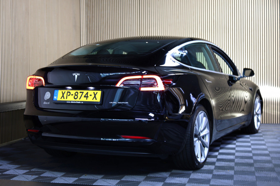 Tesla Model 3 Long Range AWD 75 kWh AVM CLIMA NAVI PDC CAMERA 360 PDC LEDER LED '19