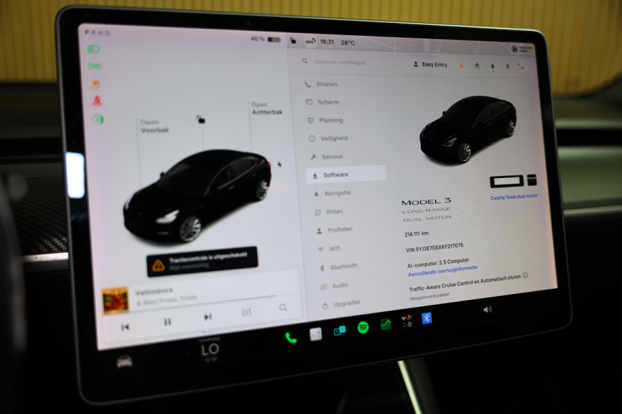 Tesla Model 3 Long Range AWD 75 kWh AVM CLIMA NAVI PDC CAMERA 360 PDC LEDER LED '19