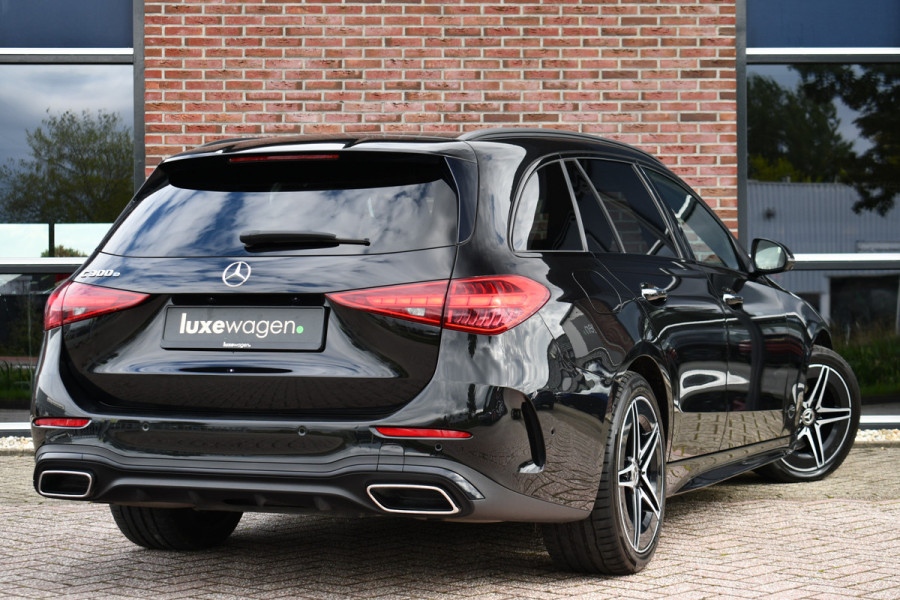 Mercedes-Benz C-Klasse Estate 300 e AMG Line Distronic Trekhaak HUD Laser 360