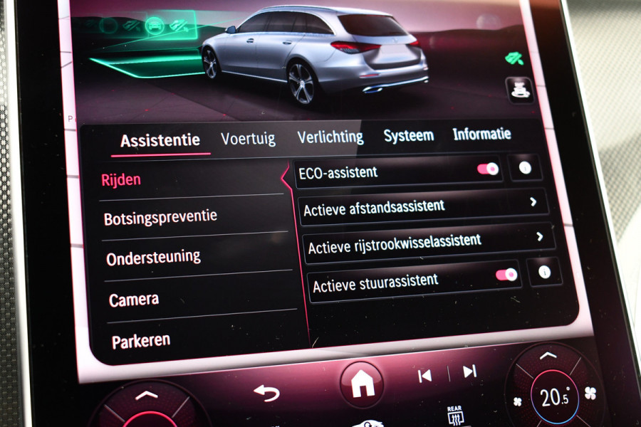 Mercedes-Benz C-Klasse Estate 300 e AMG Line Distronic Trekhaak HUD Laser 360