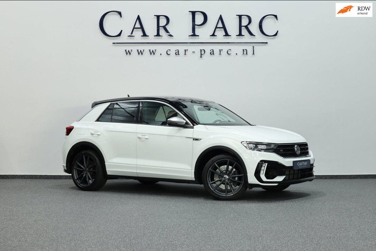 Volkswagen T-Roc 2.0 TSI 4Motion R 301+PK AKRAPOVIC/VIRTUAL/KEYLES/HALF LEER+S.VERWARMING/19" LMV/PDC/12 MDN GARANTIE!