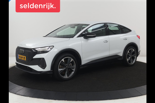 Audi Q4 Sportback e-tron 40 Advanced edition 77 kWh | SOH 93,3% | Leder | Adaptive cruise | Stoelverwarming | Trekhaak | Camera | Park assist | Climate control | Full LED