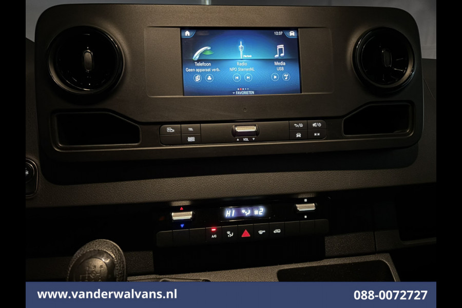 Mercedes-Benz Sprinter 317 CDI 170pk L3H2 Euro6 Airco | Camera | Apple Carplay | Cruisecontrol | Stoelverwarming Android Auto, Chauffeursstoel, 270 Graden Achterdeuren, Bijrijdersbank
