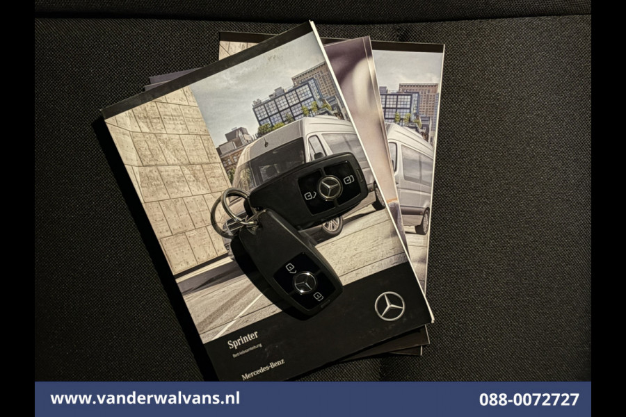 Mercedes-Benz Sprinter 317 CDI 170pk L3H2 Euro6 Airco | Camera | Apple Carplay | Cruisecontrol | Stoelverwarming Android Auto, Chauffeursstoel, 270 Graden Achterdeuren, Bijrijdersbank