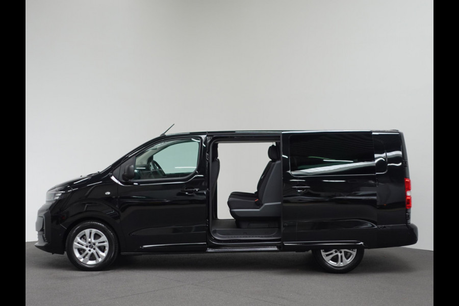 Opel Vivaro 2.0 Diesel 180 S&S L3 Automaat Dubbele Cabine 2 schuifdeuren Apple CarPlay Navigatie Climate Control Camera Cruise Control Trekhaak lichtmetalen velgen