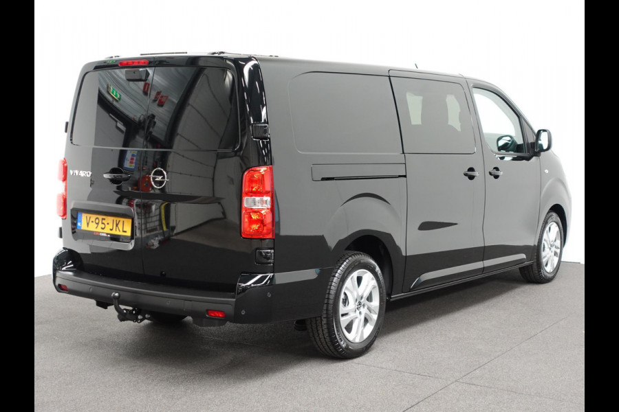 Opel Vivaro 2.0 Diesel 180 S&S L3 Automaat Dubbele Cabine 2 schuifdeuren Apple CarPlay Navigatie Climate Control Camera Cruise Control Trekhaak lichtmetalen velgen
