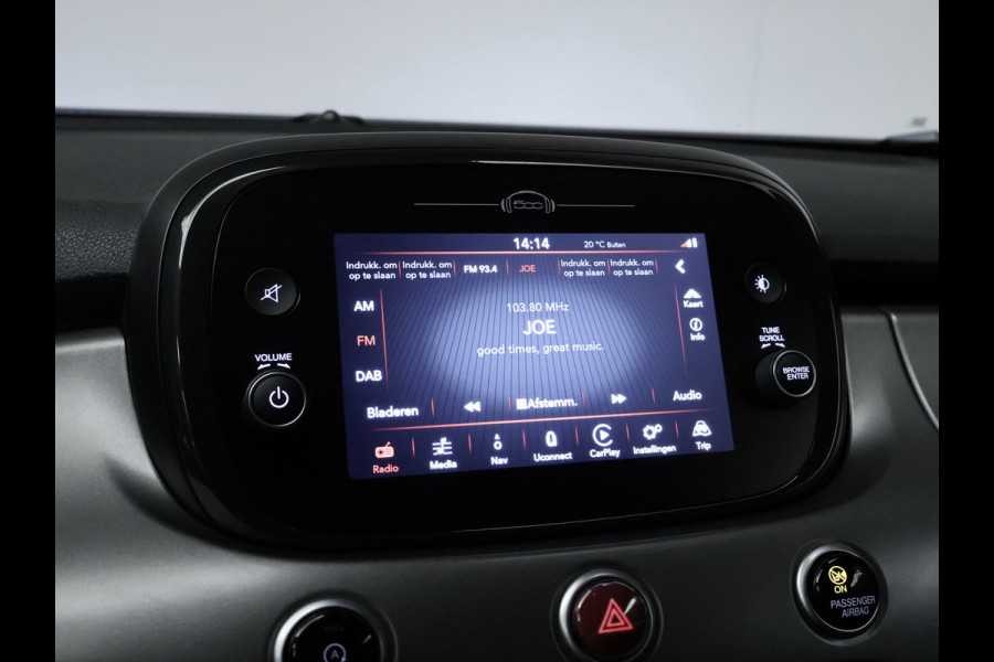 Fiat 500X Cross 1.3 GSE City Cross Sport (APPLE CARPLAY,NAVI,CAMERA,STOELVERWARMING,CLIMATE,CRUISE,GETINT,SPORTSTOELEN,LM VELGEN)