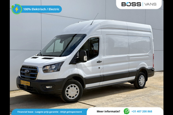 Ford E-Transit 68kWh 184PK L3H3 317km WLTP 96.9% (SOH) BEV Snelladen Camera Cruise control Climate control Carplay Navigatie Laadkabel Parkeersensoren