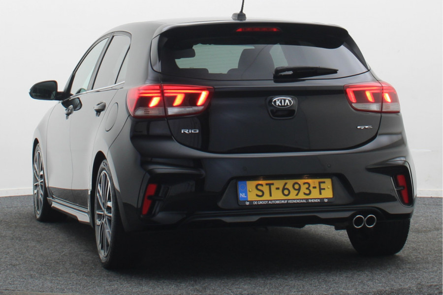 Kia Rio 1.0 TGDI GT-Line Camera, Apple CarPlay, KeyLess, Leder/Stof, Navi, PDC, 17"