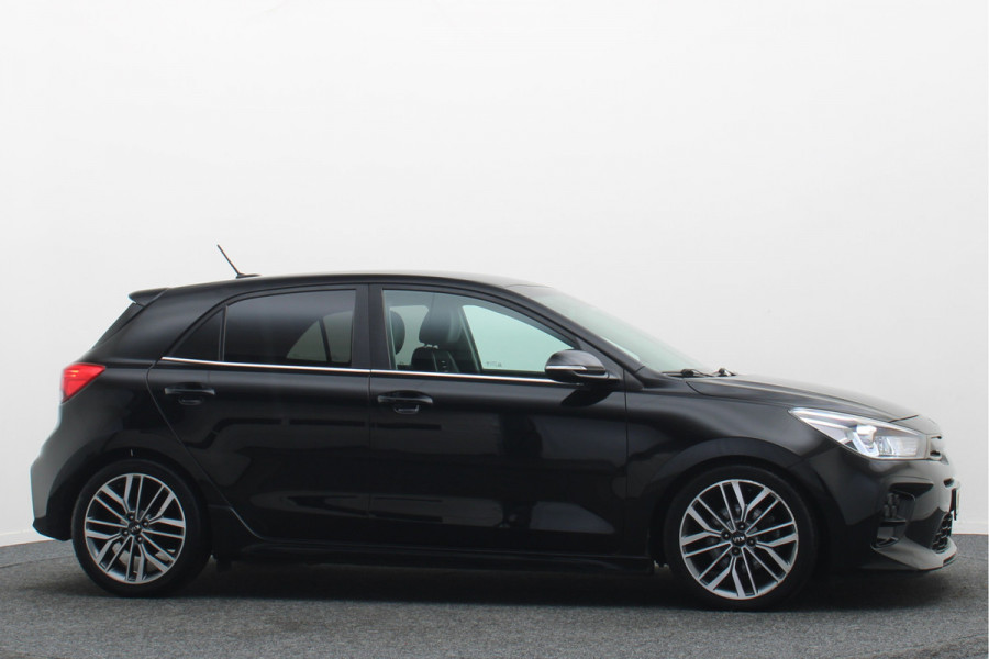 Kia Rio 1.0 TGDI GT-Line Camera, Apple CarPlay, KeyLess, Leder/Stof, Navi, PDC, 17"