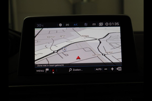Peugeot 5008 1.2 PureTech Allure | 7p | Trekhaak | Carplay | Camera | Elektrische kofferbak | Cruise control | Navigatie | Stoelverwarming | LED | Sfeerverlichting | Automaat | Half leer