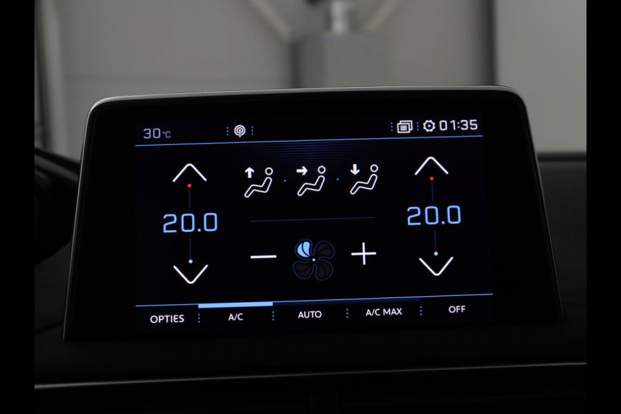 Peugeot 5008 1.2 PureTech Allure | 7p | Trekhaak | Carplay | Camera | Elektrische kofferbak | Cruise control | Navigatie | Stoelverwarming | LED | Sfeerverlichting | Automaat | Half leer