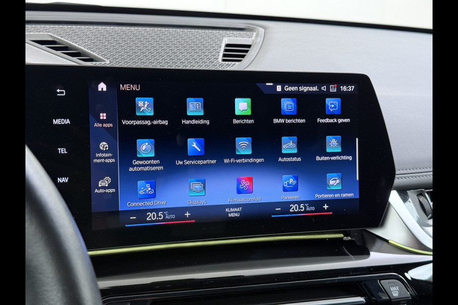 BMW iX1 xDrive30 313PK 4WD M-Pack Leer Harman/Kardon®-Audio Launch Edition SOH 100% Android Auto Apple Carplay Camera Adaptief onderstel AWD Live Cockpit Plus Privacy Glas Led Elek.Achterklep Lmv 19" Isofix DAB Origineel Nederlandse Auto