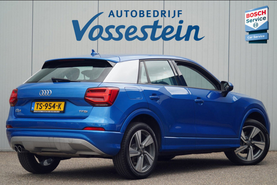Audi Q2 1.4 TFSI CoD limited / 113dkm NAP / Navi / Cruise / NL-Auto / Arablau Kristall Metallic