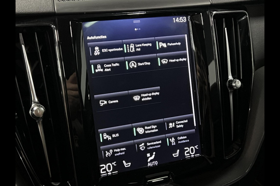 Volvo XC60 2.0 T5 AWD R-Design Luchtvering | Open dak | Cruise control | Stuur-/Stoelverwarming | 360 Camera | Head-up | Harman/Kardon | Blis