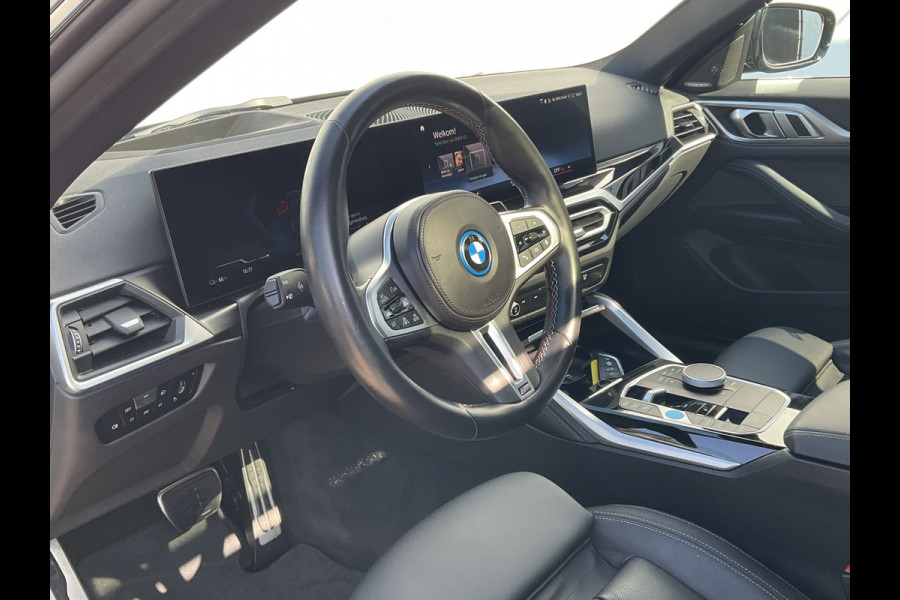 BMW i4 M50 M-Sport 84kWh 544PK sOH 95% Pano Laser HUD Harman/Kardon Elek.Trekhaak Leer BOMVOL!