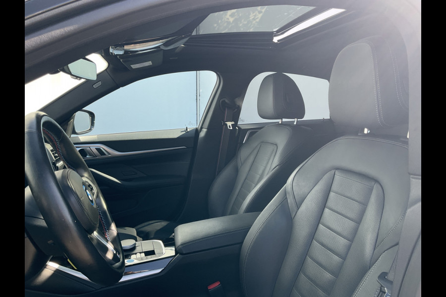 BMW i4 M50 M-Sport 84kWh 544PK sOH 95% Pano Laser HUD Harman/Kardon Elek.Trekhaak Leer BOMVOL!