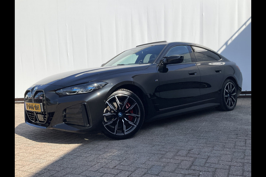 BMW i4 M50 M-Sport 84kWh 544PK sOH 95% Pano Laser HUD Harman/Kardon Elek.Trekhaak Leer BOMVOL!