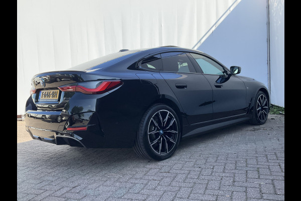 BMW i4 M50 M-Sport 84kWh 544PK sOH 95% Pano Laser HUD Harman/Kardon Elek.Trekhaak Leer BOMVOL!
