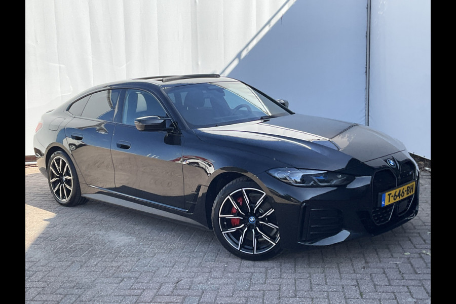 BMW i4 M50 M-Sport 84kWh 544PK sOH 95% Pano Laser HUD Harman/Kardon Elek.Trekhaak Leer BOMVOL!