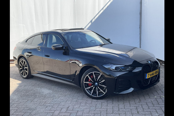 BMW i4 M50 M-Sport 84kWh 544PK sOH 95% Pano Laser HUD Harman/Kardon Elek.Trekhaak Leer BOMVOL!