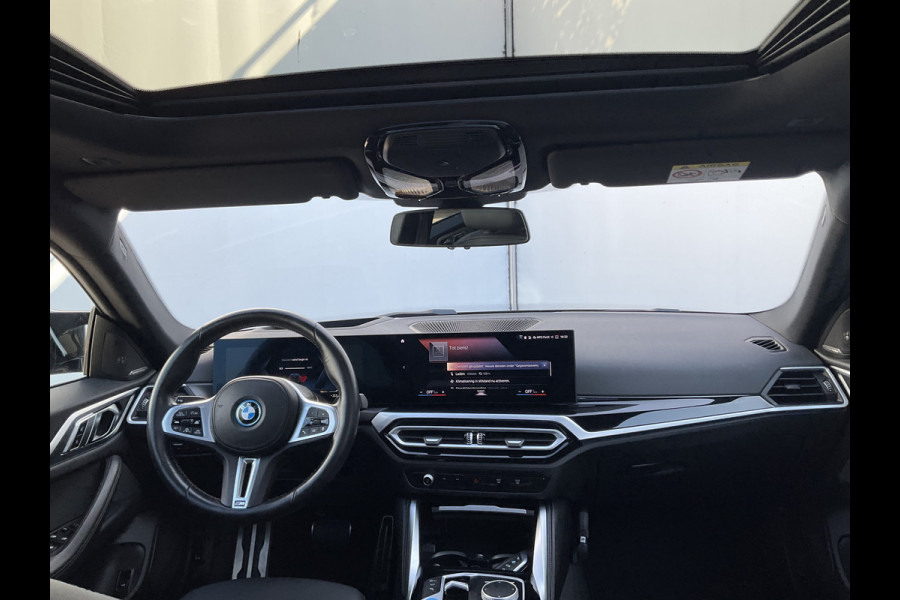 BMW i4 M50 M-Sport 84kWh 544PK sOH 95% Pano Laser HUD Harman/Kardon Elek.Trekhaak Leer BOMVOL!