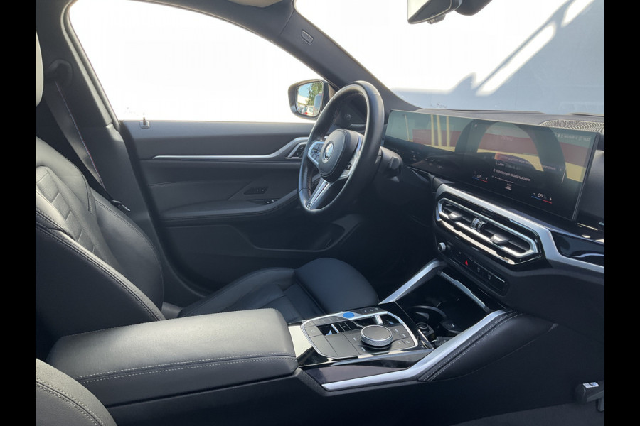 BMW i4 M50 M-Sport 84kWh 544PK sOH 95% Pano Laser HUD Harman/Kardon Elek.Trekhaak Leer BOMVOL!