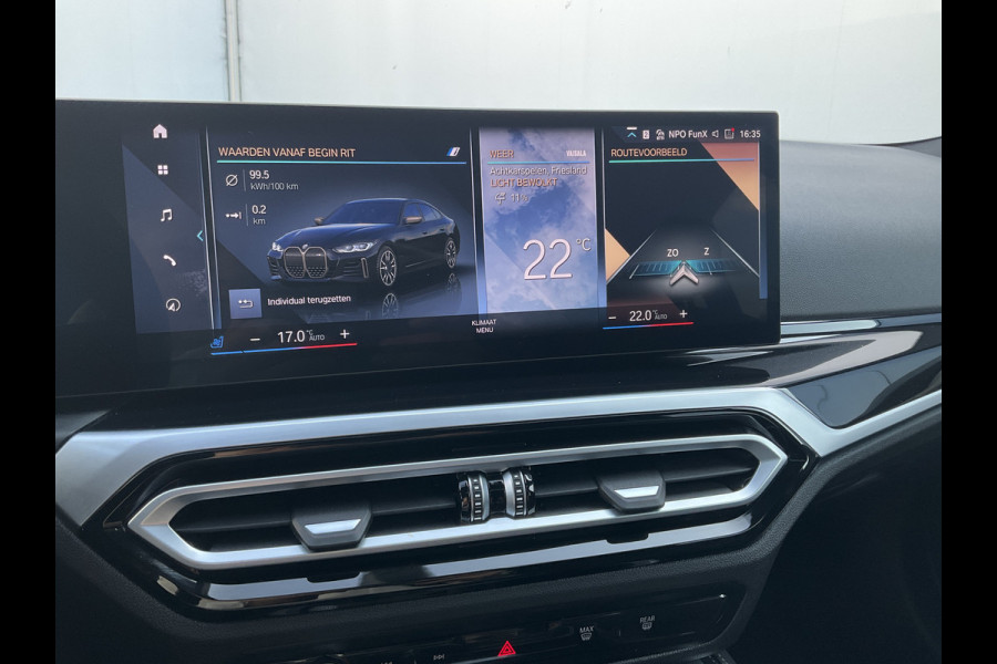 BMW i4 M50 M-Sport 84kWh 544PK sOH 95% Pano Laser HUD Harman/Kardon Elek.Trekhaak Leer BOMVOL!