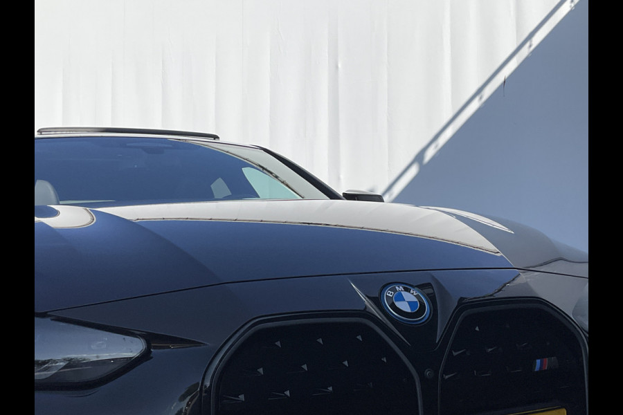 BMW i4 M50 M-Sport 84kWh 544PK sOH 95% Pano Laser HUD Harman/Kardon Elek.Trekhaak Leer BOMVOL!