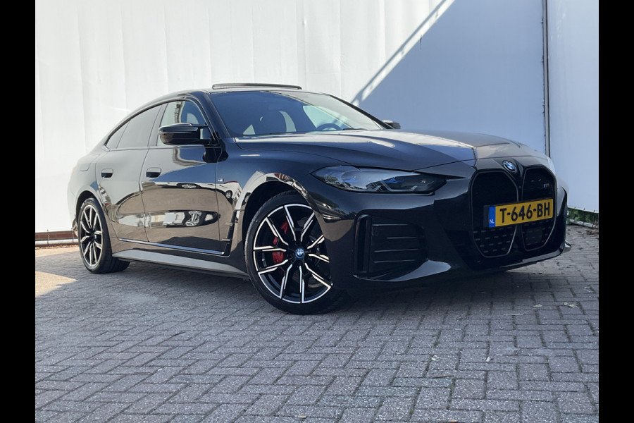 BMW i4 M50 M-Sport 84kWh 544PK sOH 95% Pano Laser HUD Harman/Kardon Elek.Trekhaak Leer BOMVOL!