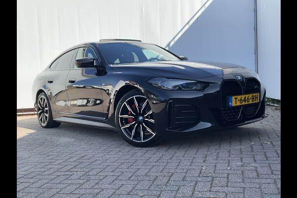BMW i4 M50 M-Sport 84kWh 544PK sOH 95% Pano Laser HUD Harman/Kardon Elek.Trekhaak Leer BOMVOL!