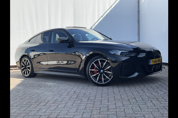 BMW i4 M50 M-Sport 84kWh 544PK sOH 95% Pano Laser HUD Harman/Kardon Elek.Trekhaak Leer BOMVOL!