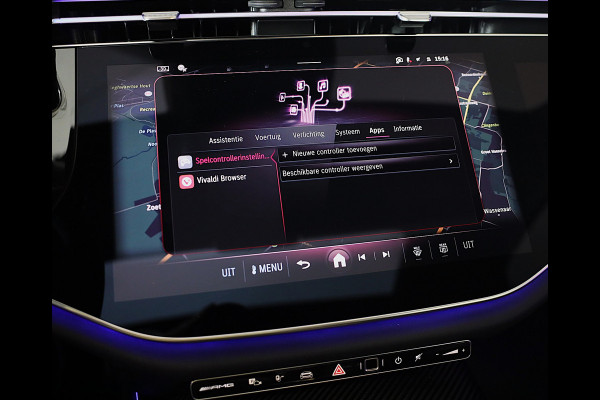 Mercedes-Benz E-Klasse AMG 53 4MATIC+ / Hyperscreen / Performance Zetels / Head Up / Verkoeling / 360 Camera / Memory / Open Pano