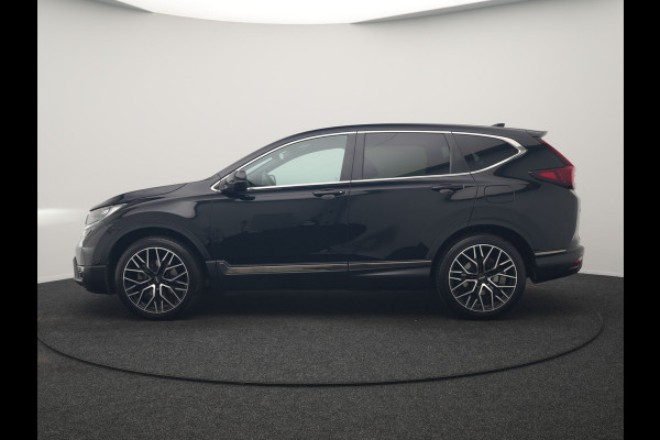Honda CR-V 2.0 Black Edition MHEV 215pk Dealer O.H | Trekhaak Afn. | Adaptive Cruise | Camera | Lederen Sportstoelen Verwarmd | Keyless | Navigatie | DAB |  20"L.M