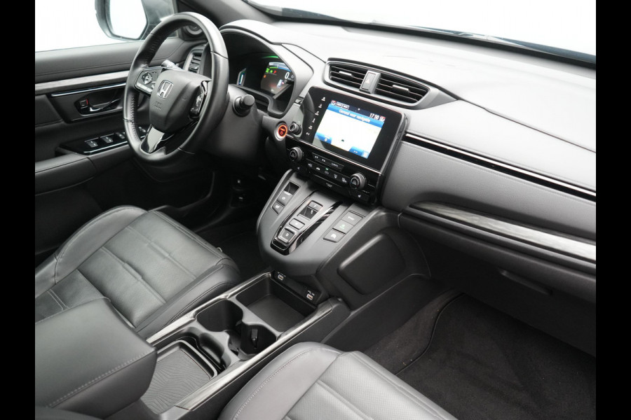 Honda CR-V 2.0 Black Edition MHEV 215pk Dealer O.H | Trekhaak Afn. | Adaptive Cruise | Camera | Lederen Sportstoelen Verwarmd | Keyless | Navigatie | DAB |  20"L.M